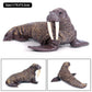 JOKFEICE Walrus Figures - Realistic Animal Figures Pretend Play Toy - Learning Educational Toy Christmas Birthday Gift Cake Topper Teacher Rewards