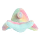 Aurora® Adorable Mini Flopsie™ Dolphin Stuffed Animal - Playful Ease - Timeless Companions - Rainbow 8 Inches