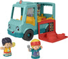 Fisher-Price Little People Musical Toddler Toy Serve It Up Food Truck Vehicle with 2 Figures for Pretend Play Ages 1+ Years