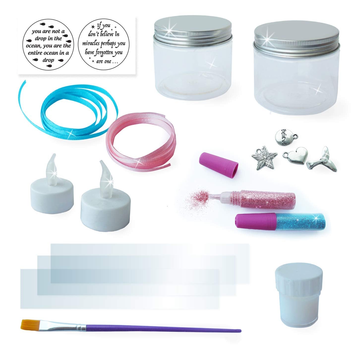 Box Candiy Totally Twilight Inspirational Fairies and Mermaids Night Light Set to Make and Enjoy