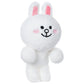 GUND LINE Friends Cony Dangler Hanging Plush Stuffed Animal Rabbit, White, 6"