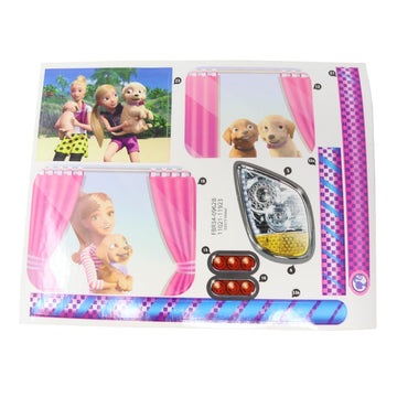 Barbie Replacement Part DreamCamper Dollhouse Playset FBR34 - Replacement Label Stickers Set A