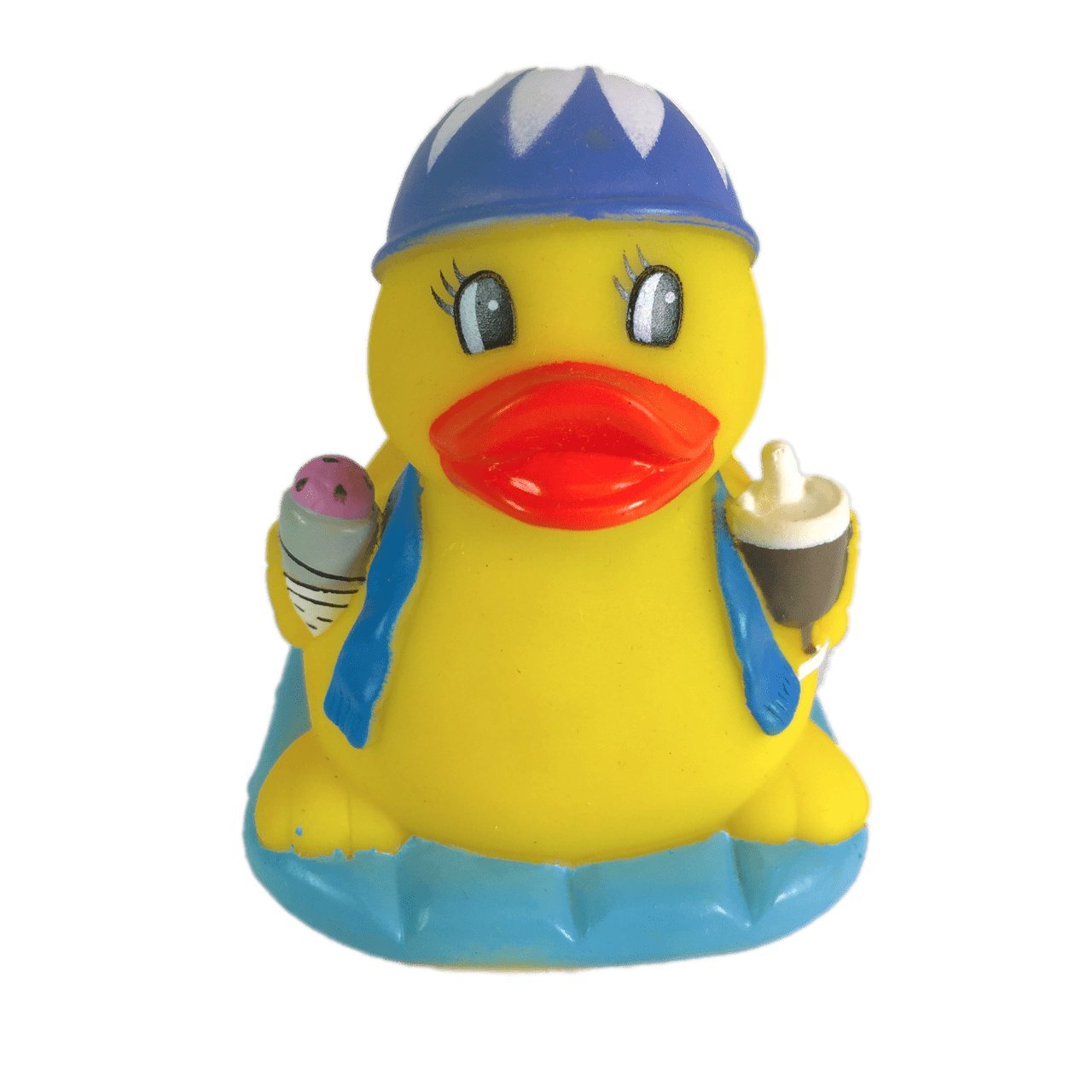 3" Rubber Duck [Sealed Hole, Floats Upright] - Baby Safe Bathtub Bathing Toy - Pool Party Rubber Duck