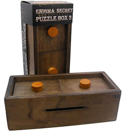 Explorer Enigma Secret Puzzle Box Money and Gift Card Holder Trick Lock