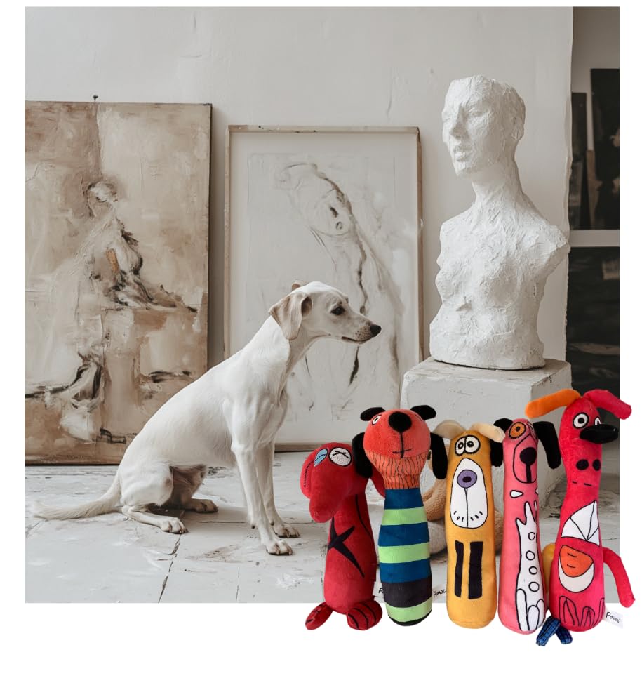 Pawcasso Artistically Blocked Paw-Terry Collection b Ever Wondered What it Would be Like if Your Furry Friends Could Channel Their Inner Picasso