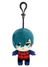 Great Eastern Entertainment Blue Lock Manga - Itoshi Rin Mini Plush w/Spring Hook 4.5" H