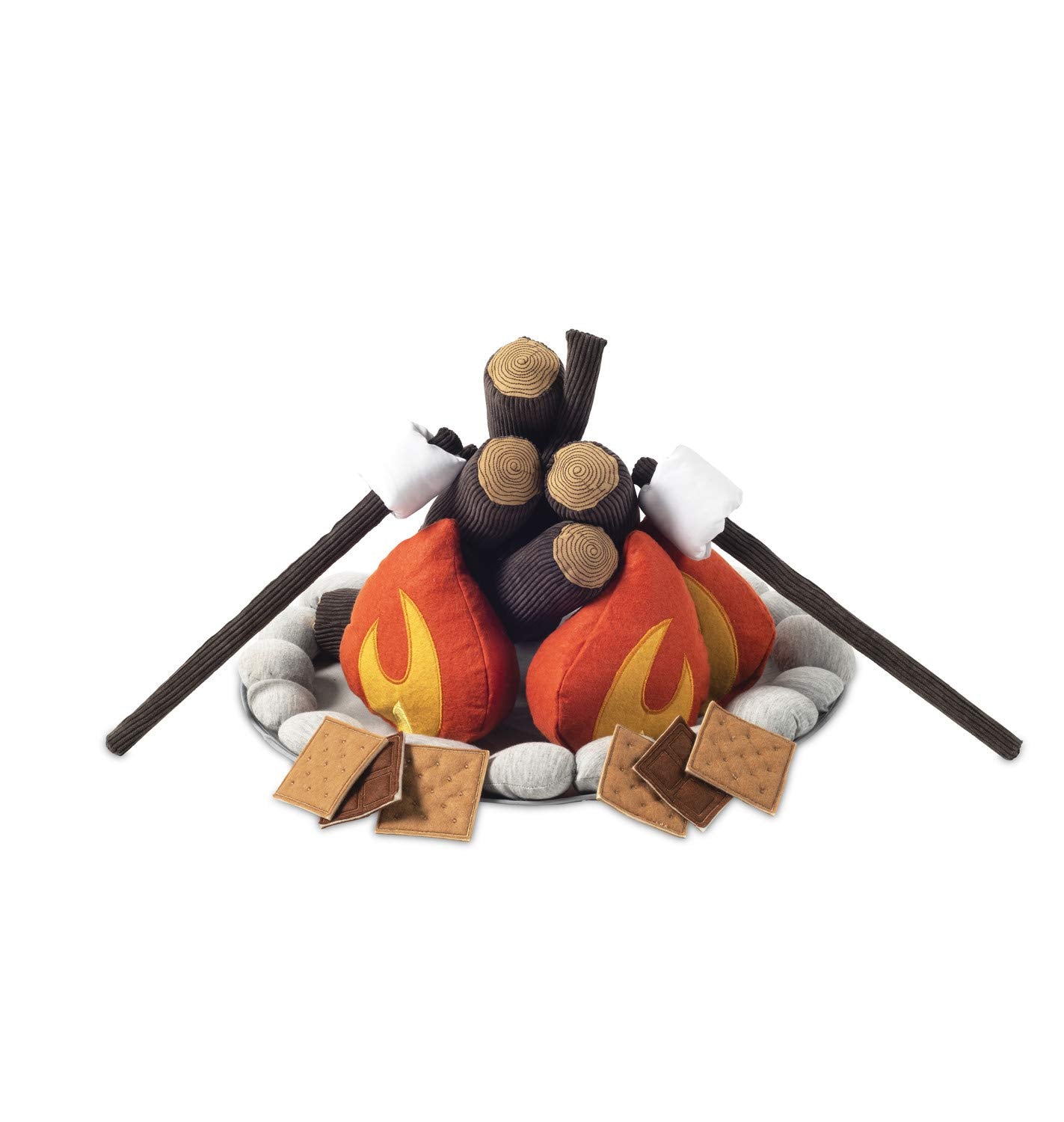 MindWare Oh So Fun Plush Campfire Set