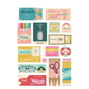 Simple Stories Sticker Book 12/Sheets-Noteworthy NTW21324