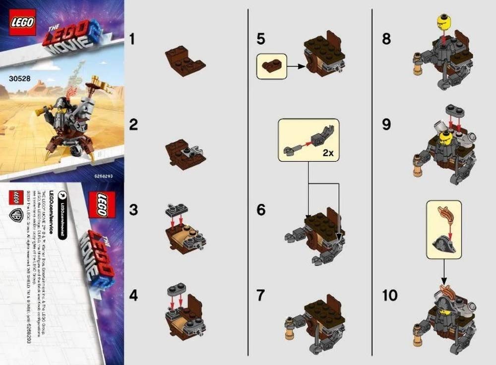 LEGO (30528) The LEGO Movie 2 Mini Master Building MetalBeard Polybag (30528) (42pcs)