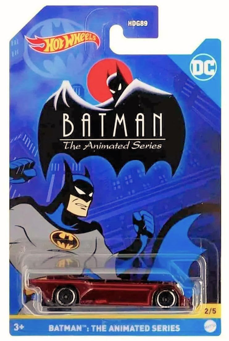 Hot Wheels Batman 2022 Complete Bundle of 5 (HDG89-956D)