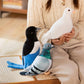 Pigeon Plush Toy - Simulation Rock Columba Rupestris Stuffed Animal, Cute Rock Pigeon Plush Toy as Gift for Your Friends Kids Birthday Christmas