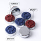 GSE Games & Sports Expert 2-1/8" (54 mm) Set of 8 Chrome Shuffleboard Pucks for Shuffleboard Table Accessories