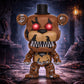 Funko Pop! FNAF: Five Nights at Freddy's - Nightmare Freddy Vinyl Figure Collectibles Bundled with Box Protector