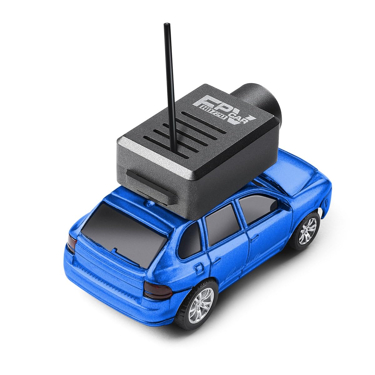 FunXylophy WL 1/64 FPV RC Mini Car, APP-Controlled Fully Proportional RC Car with HD FPV Camera, 3 Speed Modes and LED Lights (RTR Version)