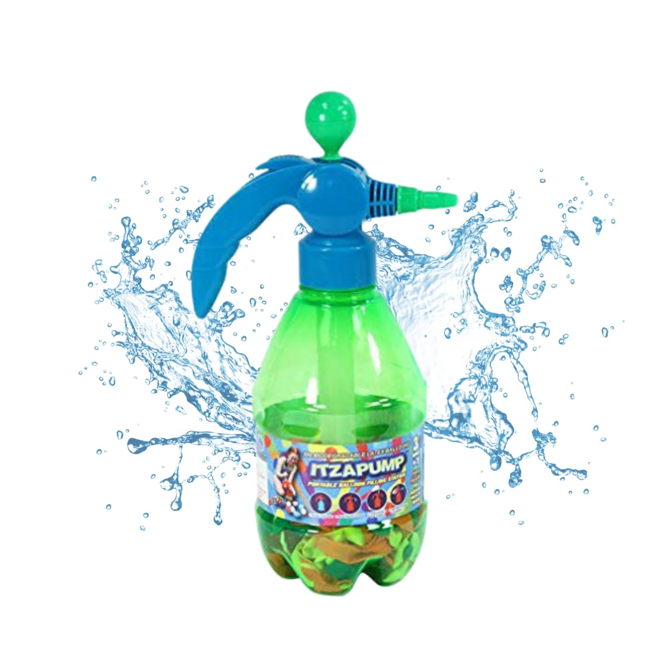 Water Sports ItzaPump Water Balloon Pump Filling Station, Color May Vary