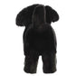 Aurora Miyoni 9.5" Black Labrador Realistic Stuffed Animal