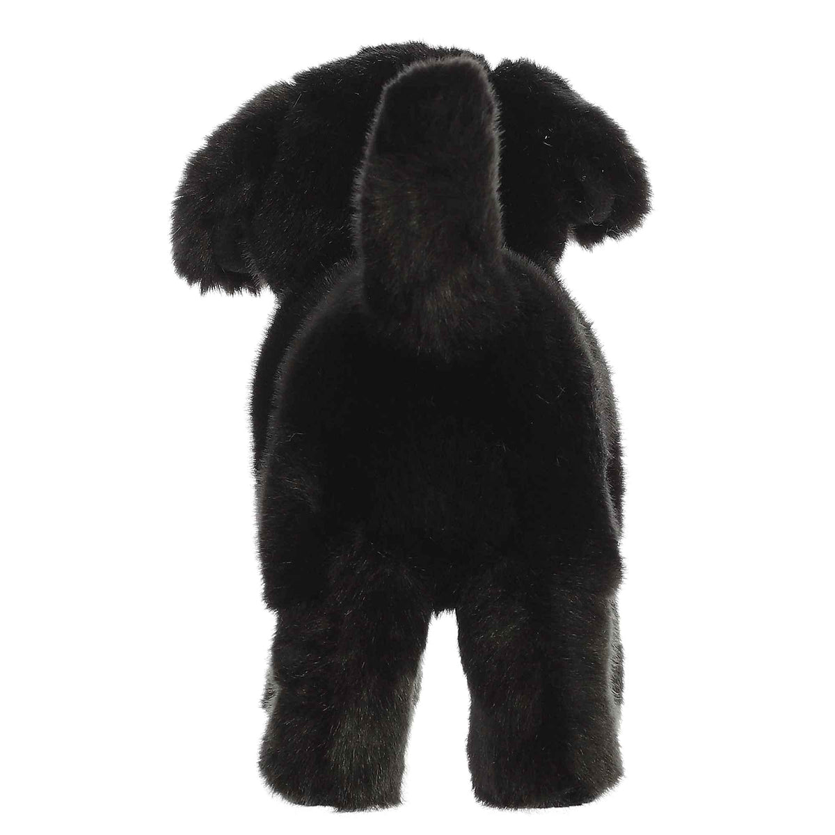 Aurora Miyoni 9.5" Black Labrador Realistic Stuffed Animal