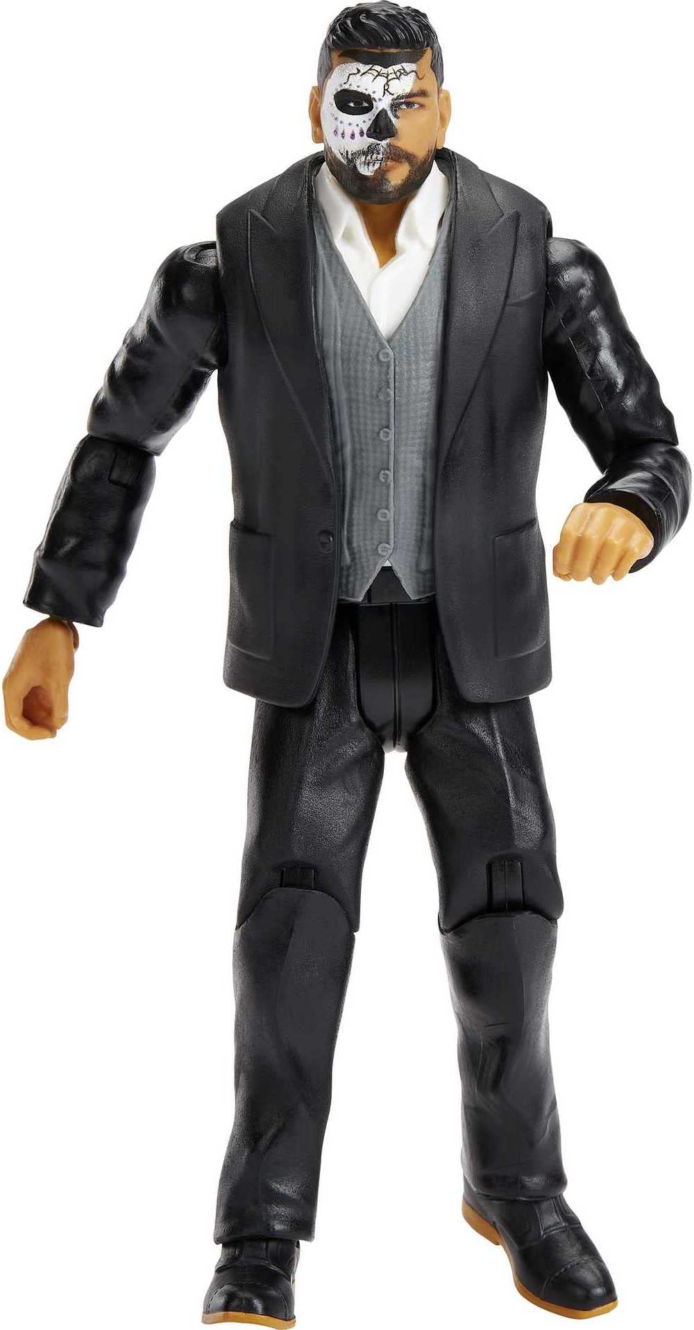 WWE Raul Mendoza Basic Action Figure, Posable 6-inch Collectible for Ages 6 Years Old & Up
