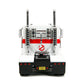 Jada Transformers G1 Optimus Prime Big Rig with Ghostbusters Ecto-1 Graphics - Die-Cast Vehicle - 1:24 Scale, Opening Doors, Hood & Trunk, Rubber