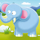 Ravensburger My First Puzzle: On Safari (2: 3: 4 & 5 Piece) Jigsaw Puzzle for Kids - Every Piece is Unique, Pieces Fit Together Perfectly