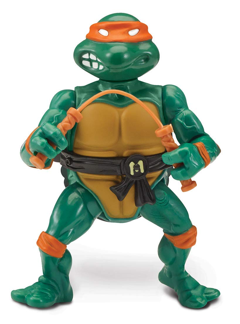 PlayMates Teenage Mutant Ninja Turtles: Retro Rotocast Sewer Lair 6-Piece Action Figure Set, Multicolor