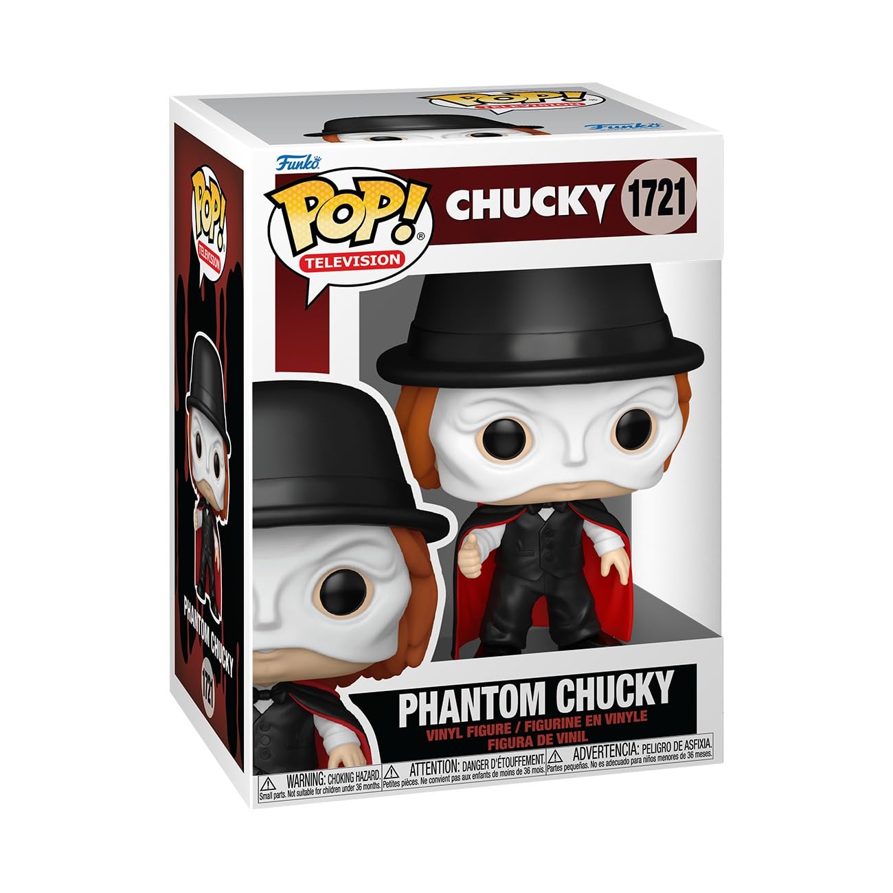 Funko Pop! TV: Chucky (TV) - Phantom Chucky - Collectable Vinyl Figure - Gift Idea - Official Merchandise - Toys for Kids & Adults - Horror Fans