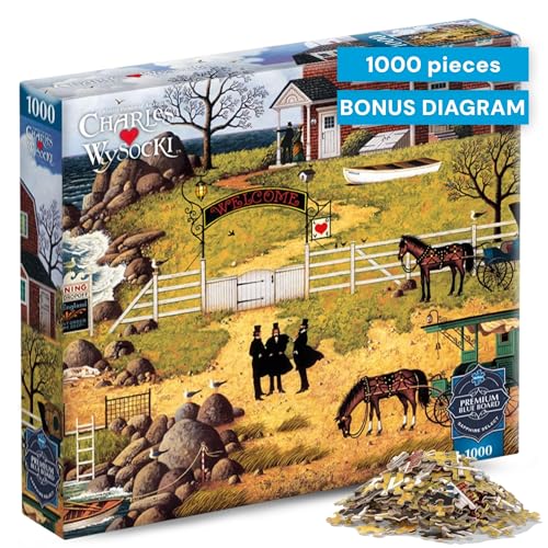 Buffalo Games - Charles Wysocki Formulating the Plan - 1000 Piece Puzzle