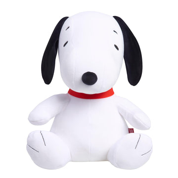 Peanuts Large 2 lb Weighted Plush Snoopy, 12-inch Stuffed Animal, Kids Toys for Ages 3 Up by Just Play