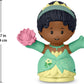 Disney Princess Tiana Little People Single Character Figure Toddler Toy for Pretend Play