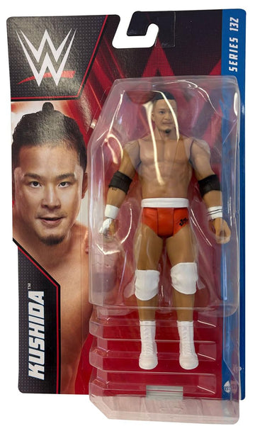 Mattel WWE Basic Action Figure, Kushida, Posable 6-inch Collectible for Ages 6 Years Old & Up