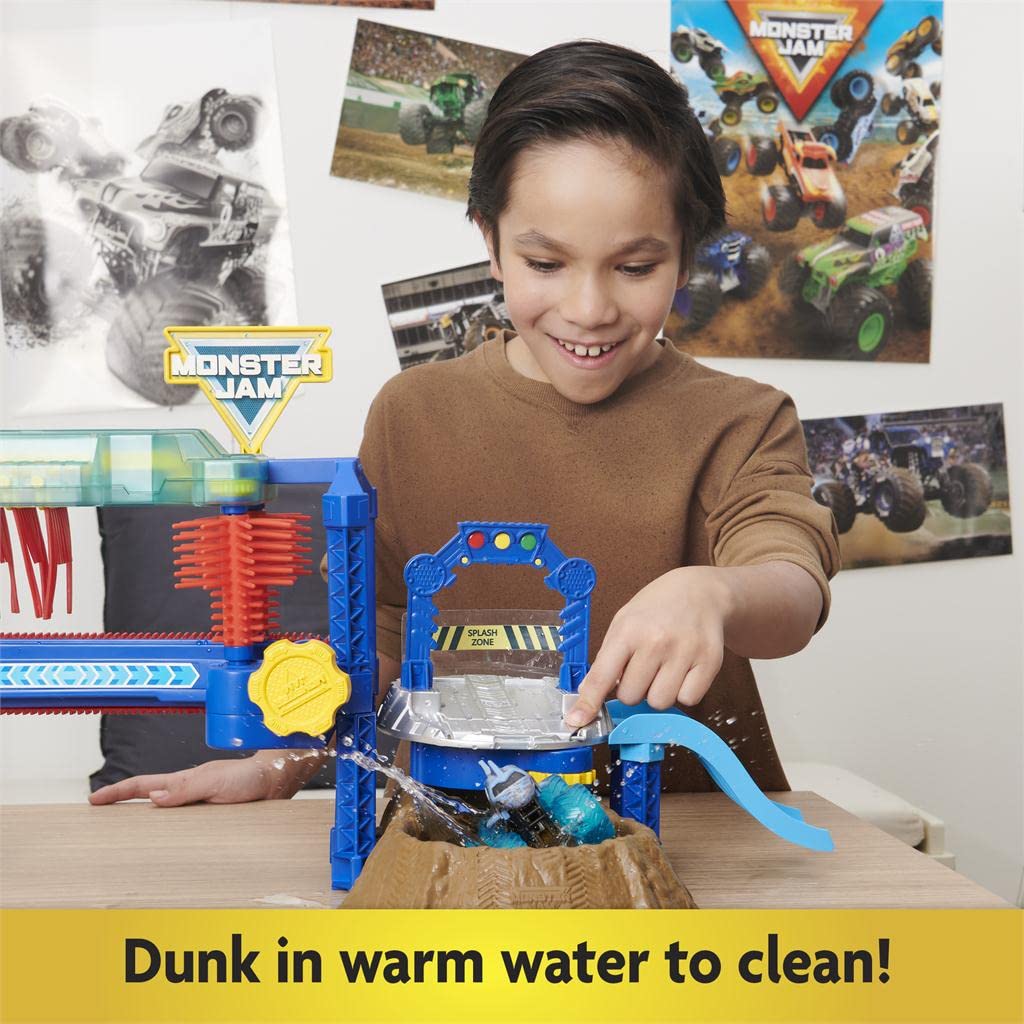 Monster Jam 6060518 MNJ VHP 1t64 Power Wash Playset GML