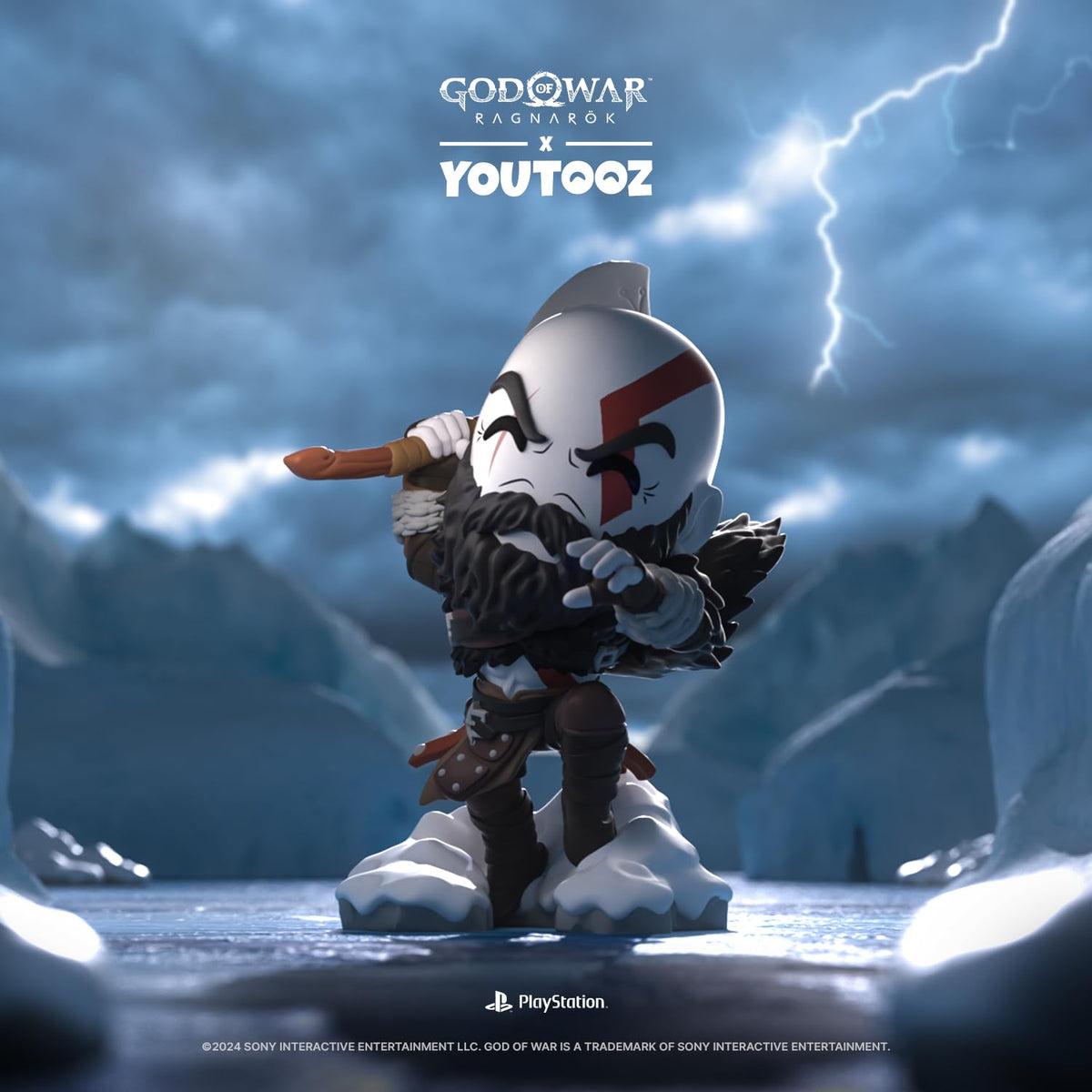 Youtooz - Kratos God of War 5.5? Vinyl Figure, Collectible Kratos God of War Action Figure