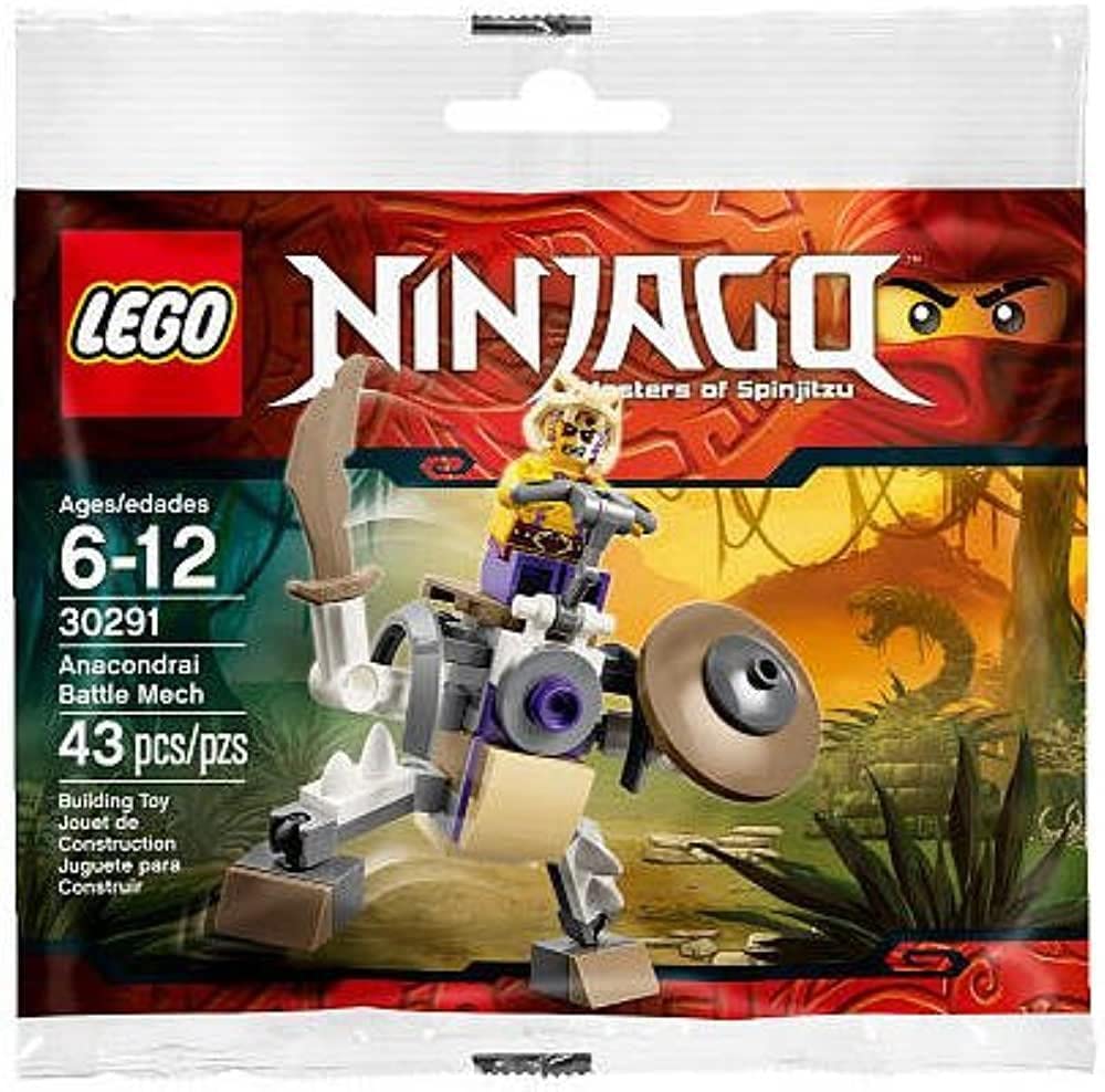 Lego, Ninjago, Anacondrai Battle Mech (30291) Bagged
