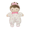 Little Me Plush Baby Doll with Rattle, Jackie (Pink Vintage Rose, 9 inch)