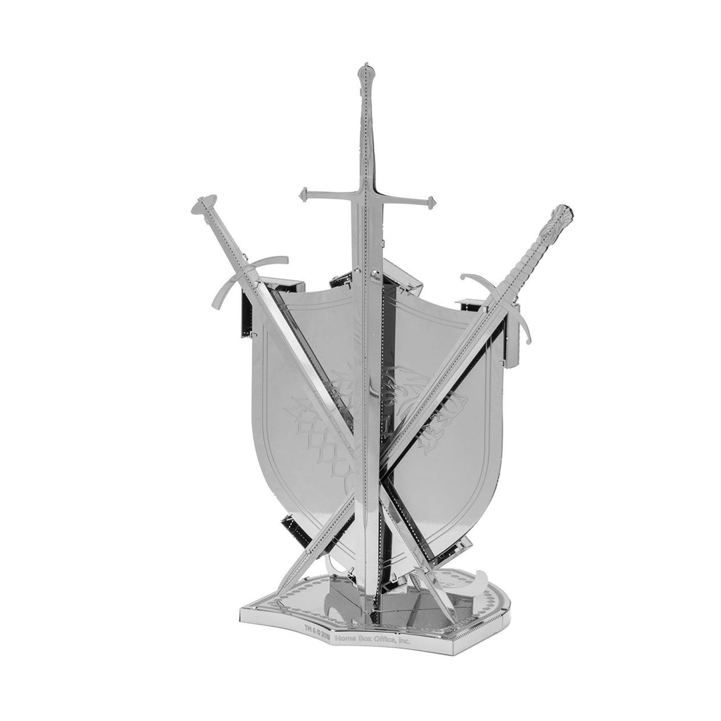 Metal Earth Game of Thrones House Stark Sigil | 3D Metal Model Kit | No Glue Needed | Ages 14+ | Detailed Etched Steel Sheets | Collectible Enthusiast
