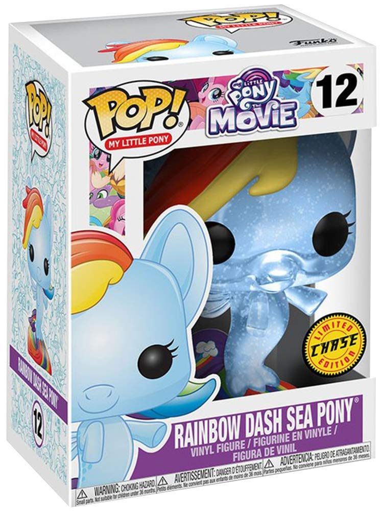Funko POP MLP: My Little Pony Movie - Rainbow Dash Sea Pony (Styles May Vary) Collectible Vinyl Figure