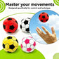 EAKSA 4Pack Soft Soccer Footbags, Juggling Balls for Foot Coordination, Lightweight Mini Kick Balls for Teens & Adults, Helps Improve Agility