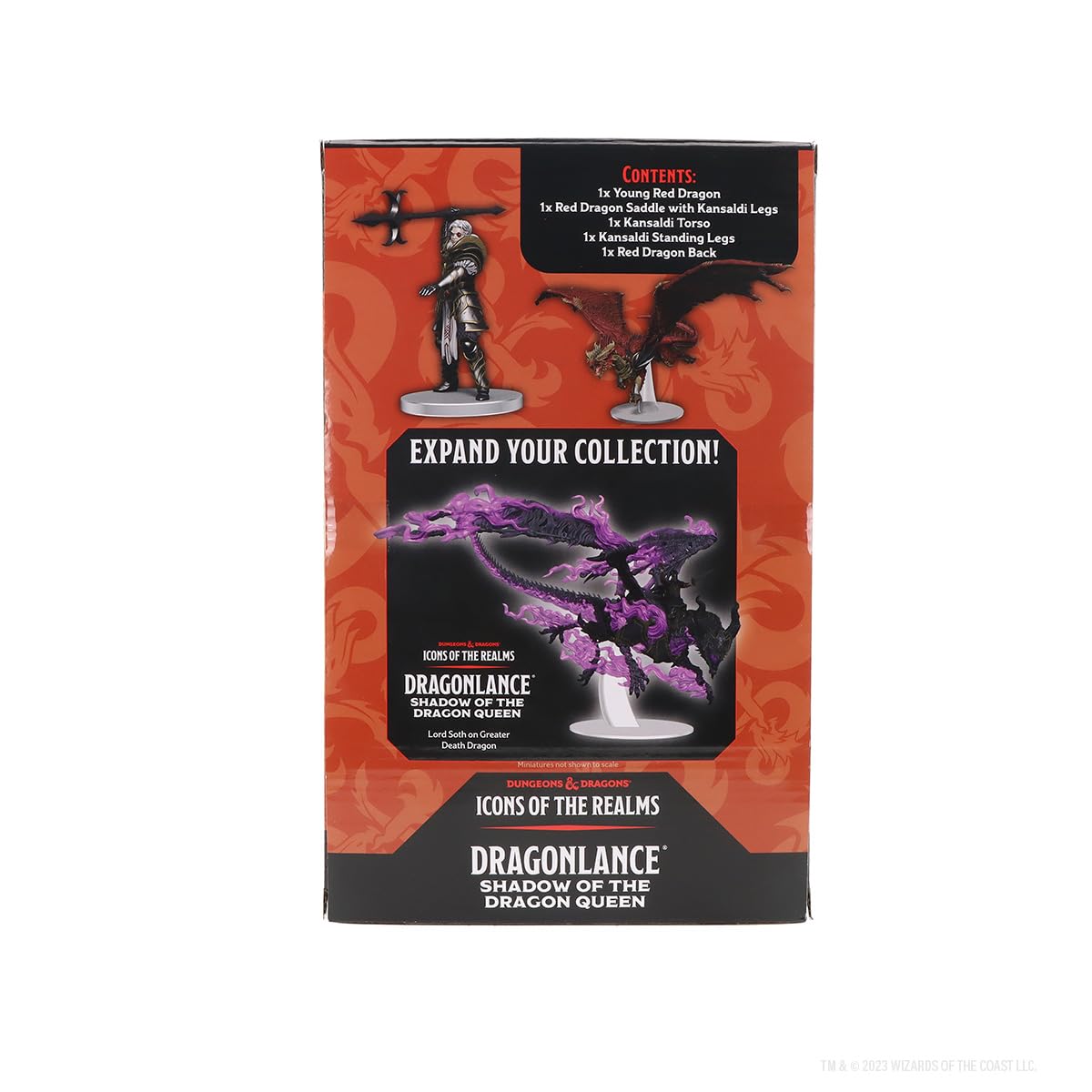 WizKids D&D Icons of The Realms: Dragonlance Kansaldi on Red Dragon