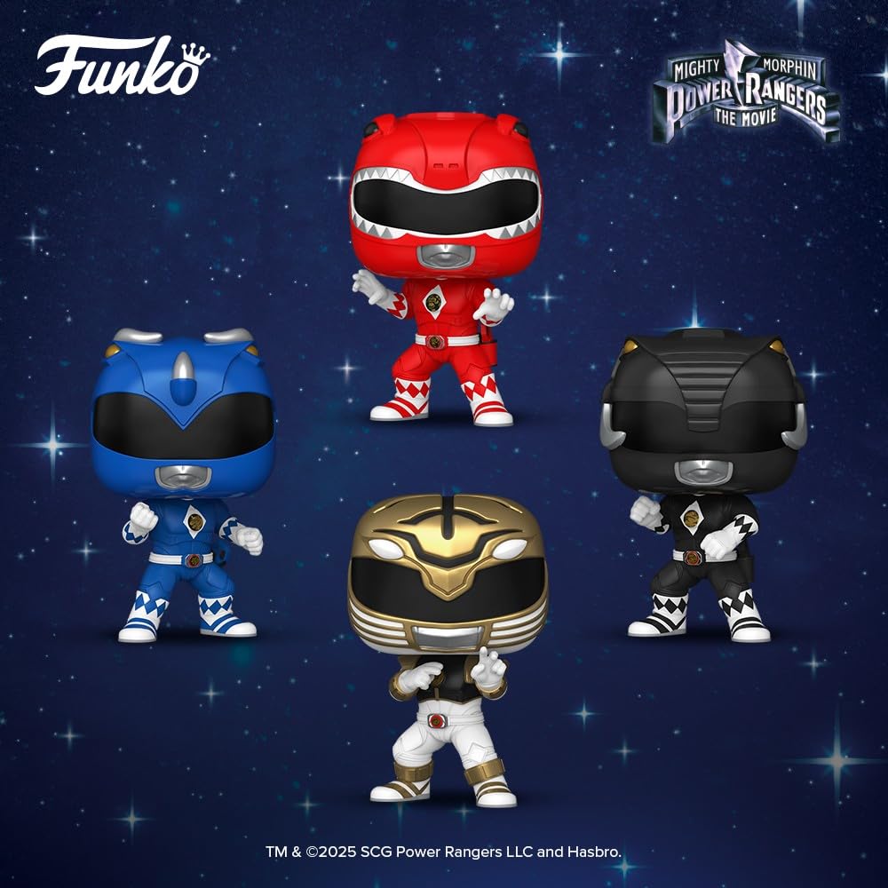 Funko POP! Movies: Mighty Morphin Power Rangers - White Ranger