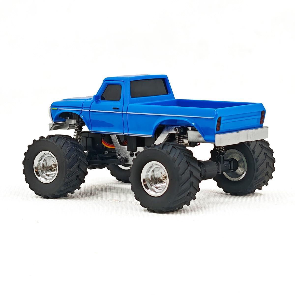 OBIOCKIDAY 1/36 RC Off-Road Car, 2.4G 4WD Full-Proportional Remote Control Climbing Car with LED Lights, Pickup RC Truck Mini-Van, Crawler Climber