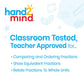 hand2mind Plastic Fraction Dominoes Game Tiles, Montessori Math Materials for Kids to Learn Decimal and Fraction Equivalence Math Manipulatives 4th