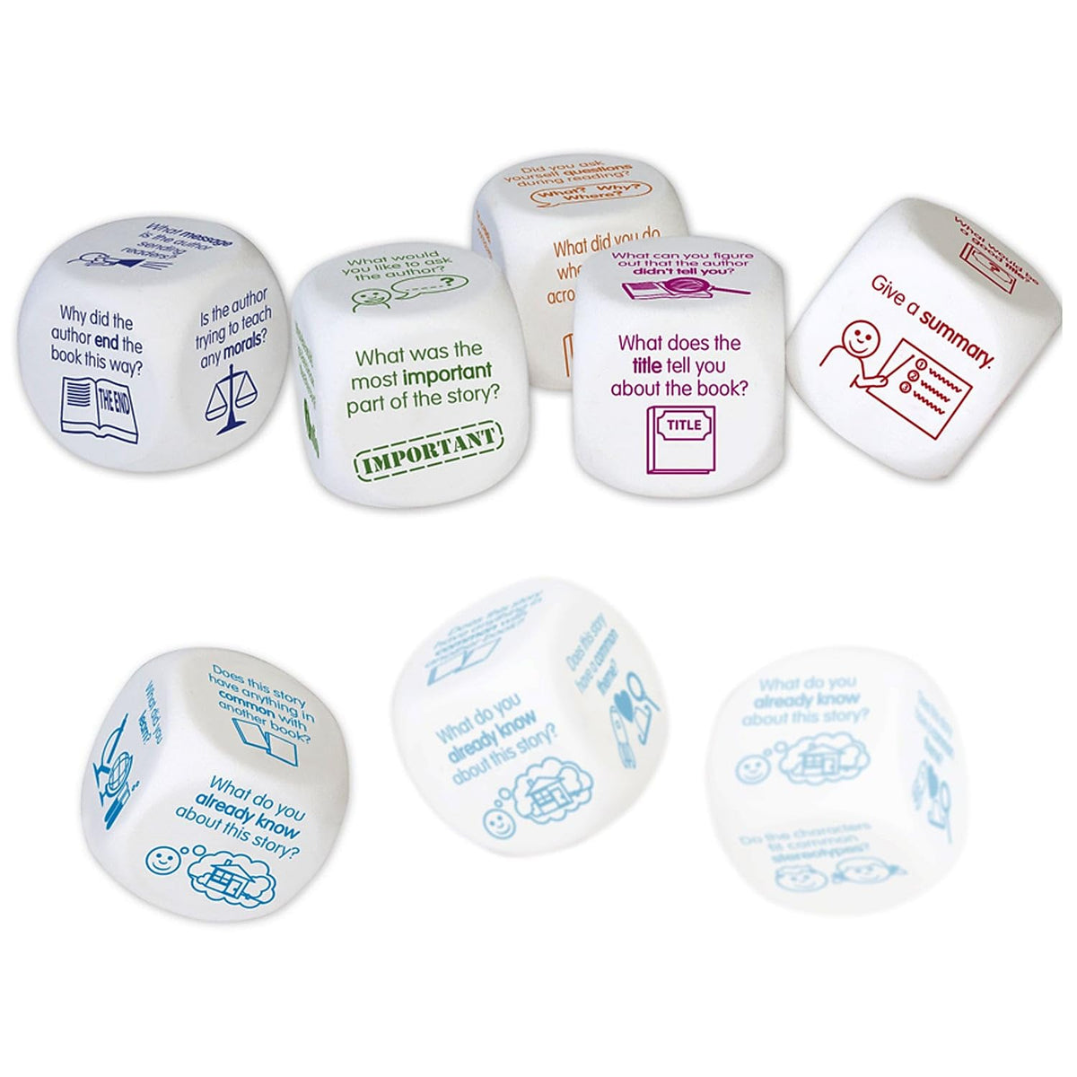 Junior Learning Comprehension Dice