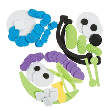 Foam Monster Pumpkin Decorating Craft Kit -12 - Crafts for Kids and Fun Home Activities