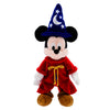 Disney Store Unisex-Children Fantasia Collection: Sorcerer Mickey Mouse Plush - Soft & Cuddly Toy - Ideal for Fans & Kids - 12 Inches