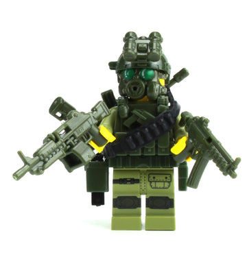 Battle Brick 1.6 Inches Tall Custom Special Forces Commando Collectible Custom Minifigure | Genuine Military Minifig | Packaged in USA | Great Gift