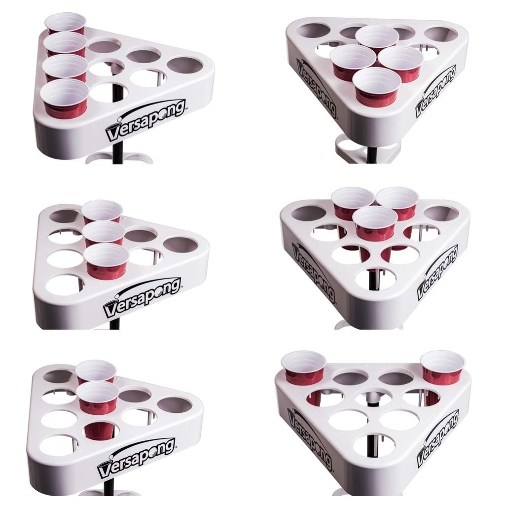 Versapong Portable Beer Pong Table/Tailgate Game with Backpack Carry Case and Balls