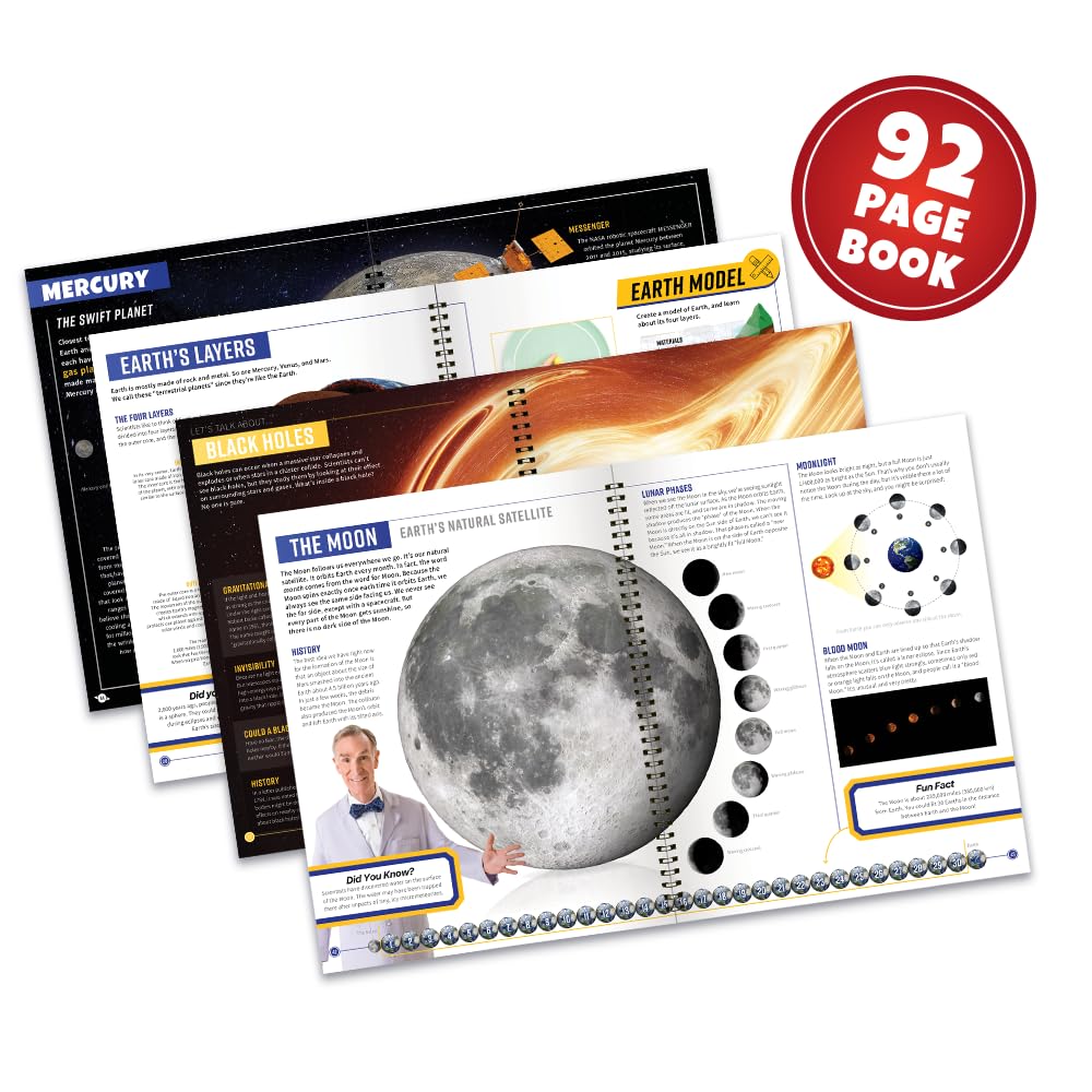 Abacus Brands Bill Nye's VR Space Lab - STEM Science Kit for Kids Age 8-12
