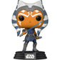 Ahsoka: Fun ko P o p ! Vinyl Figurine Bundle with 1 Compatible 'ToysDiva' Graphic Protector (409-52023 - B)