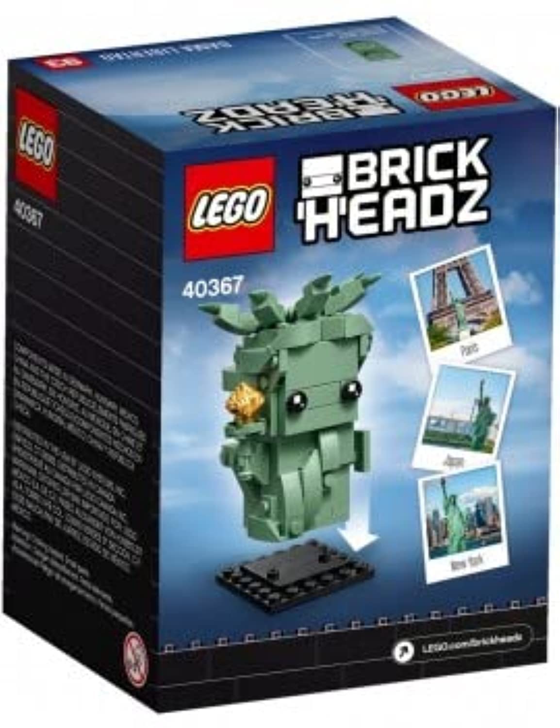LEGO - 40367 - Brickheadz - Lady Liberty/Statue of Liberty - 93