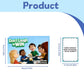 DLPJEOCR Funny Board Games Don’t Laugh = Win Party Card Game - Hilarious Challenge Group Game with 108 Cards & Timer - Fun Family Game Night